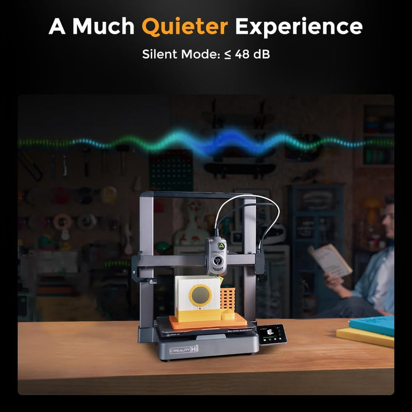 Creality 3D Printer Multi-Colour For parts, Auto-Leveling 95% Pre-Assembled 10.24x10.24x11.81in Hi(A)