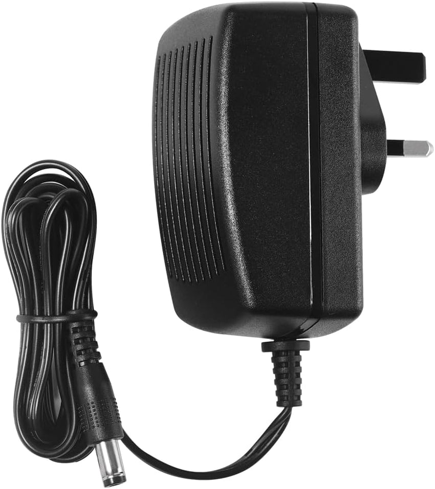 Security-01 AC to DC 24V 1.5A Power Supply, Plug UK 5.5mm x 2.1mm with Selectable 5.5mm x 2.5mm, 3.5mm x 1.35mm Connector Tips