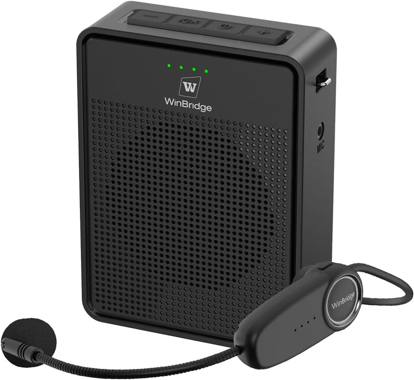 Wireless Voice Amplifier 15W Portable PA Speaker Bluetooth Microphone