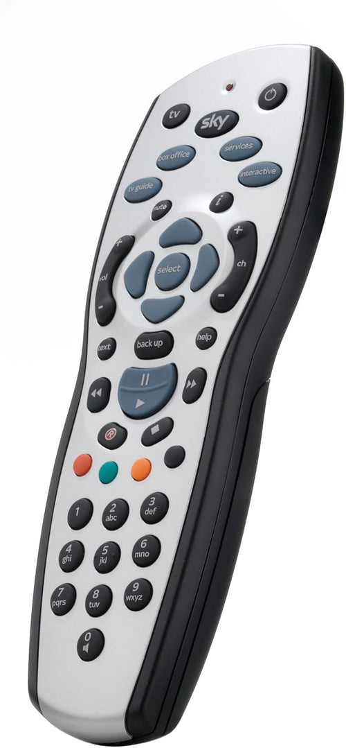 Original Sky+ HD remote - Duracell Batteries Included - Official Sky Branded Retail Packaging - SKY120,silver