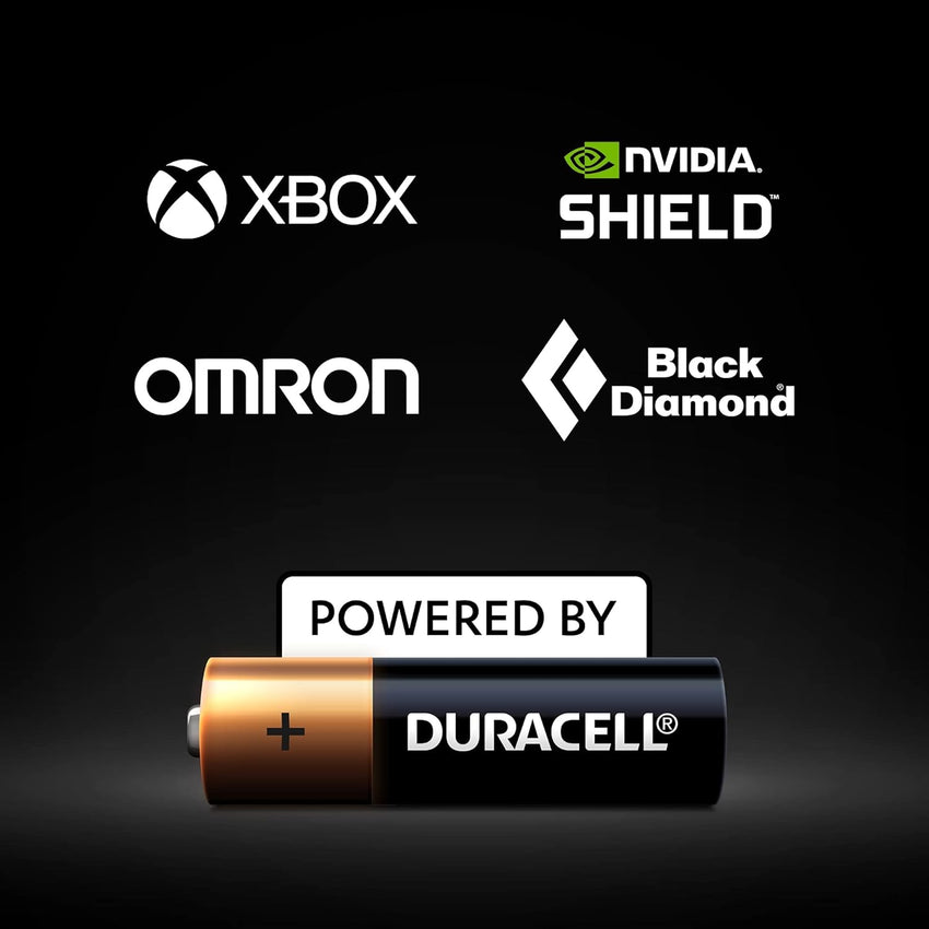 Duracell Plus AA Batteries (12 Pack) - Alkaline 1.5V - Up To 100% Extra Life - Reliability For Everyday Devices - 0% Plastic Packaging - 10 Year Storage - LR6 MN1500