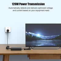 Jippofu 19.5V 6.15A Power Supply Cable Compatible with Sony Bravia TV 50" 55" 65" HDTV KD65XF7002 KD55XG7002AB KDL-55W829B KDL55W807B KDL55W800C KDL-50W809C KD43XG81 KD49XG7002 AC Adapter Charger
