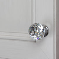 Crystal Drawer Knobs 40mm 30PCS â Diamond