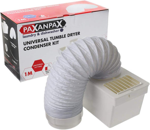 Paxanpax Universal Tumble Dryer Internal Condenser Kit with Hose and Accessories