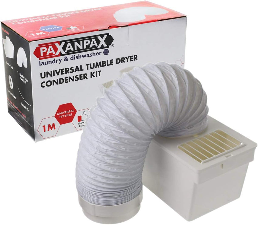 Paxanpax Universal Tumble Dryer Internal Condenser Kit with Hose and Accessories