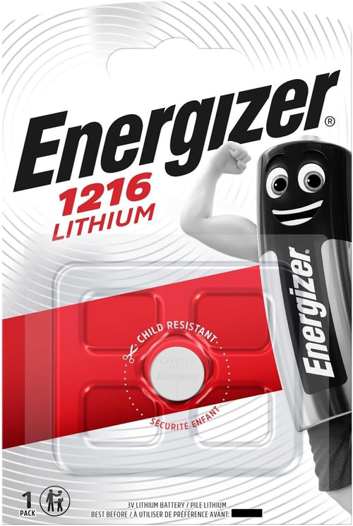 Energizer CR1216 3V Lithium Coin Battery