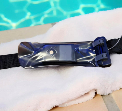 Aquapac Waterproof Insulin Pump Case, Made in The UK, 3 Sizes, Belt, Travel Essential, 5 Year Warranty, Eco Friendly, Diabetic, Watersports (Small)