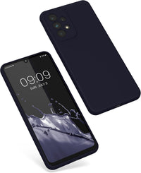 kwmobile Case Compatible with Samsung Galaxy A53 5G Case - TPU Silicone Phone Cover with Soft Finish - Deep Ocean