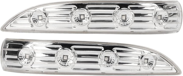 Aramox Side Mirror Indicator Light, 1 Pair LED Side Mirror Indicator Trun Singnal Light 876242S200 Replacement for Tucson Ix35 2010 2015