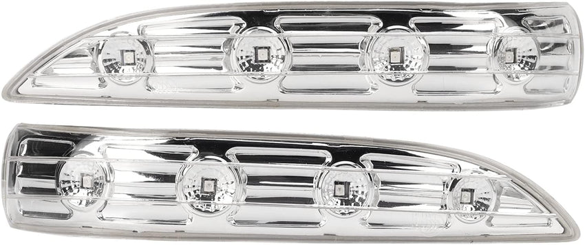 Aramox Side Mirror Indicator Light, 1 Pair LED Side Mirror Indicator Trun Singnal Light 876242S200 Replacement for Tucson Ix35 2010 2015
