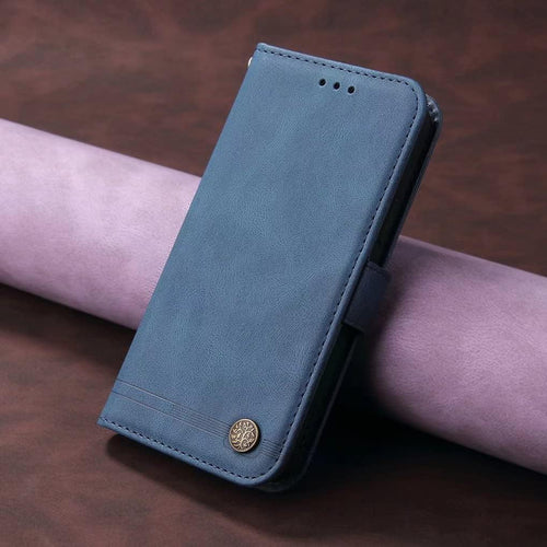 SEAHAI Case for Sony Xperia 10 VI Leather PU Wallet Folio Stand Cover, Ultra-thin Shockproof Case Kickstand with Credit Card Slots TPU Shell Magnetic Close - Blue