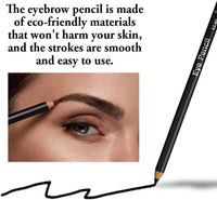 Eyebrow Pencil Set Long Lasting with Stencils Ã¢ÂÂ Brown