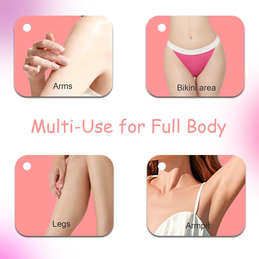 Electric Epilator for Women LED Light IPX5 Waterproof Cordless Hair Removal â KEMEI 189B