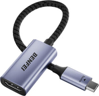 BENFEI USB C to HDMI Adapter 4K@60Hz, USB Type-C to HDMI Adapter [Thunderbolt 3/4/5 Compatible] with iPhone 15 Pro/Max, MacBook Pro/Air 2023, iPad Pro, iMac, S23, XPS 17, Surface Book