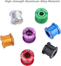 Bike Chainring Bolts Aluminium Alloy 5 Pack â Green for Road & MTB