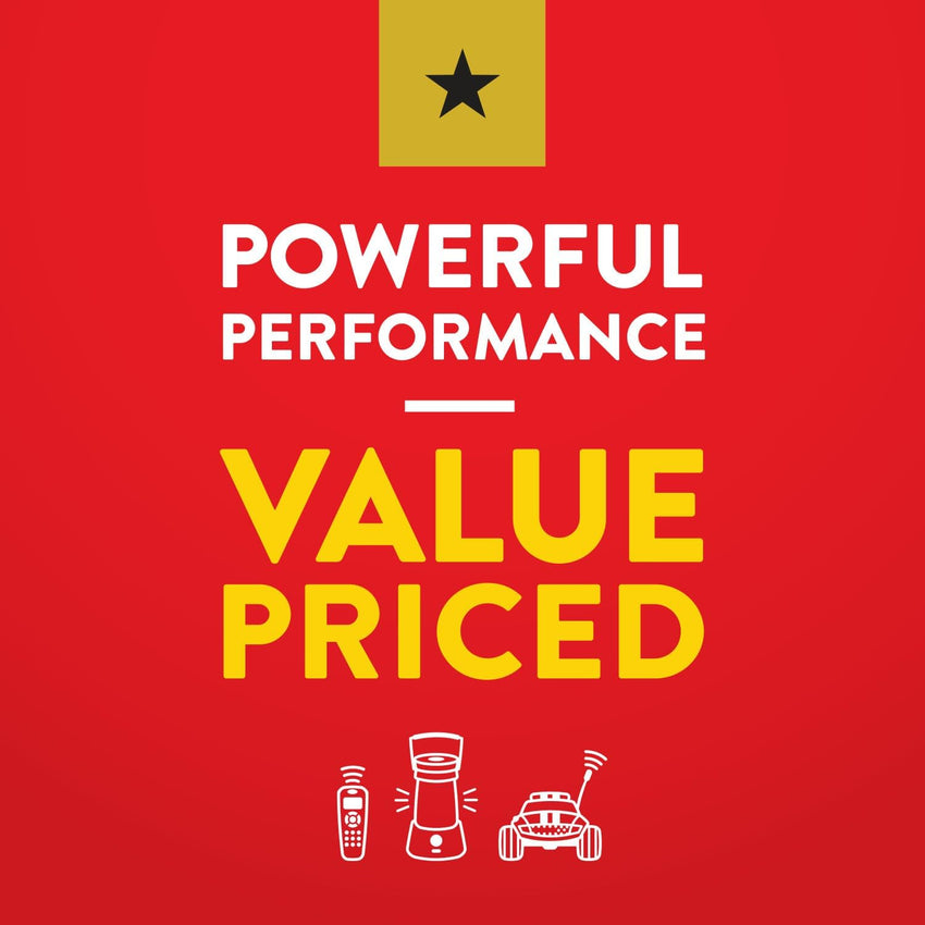 Eveready Gold by Energizer - AA Battery (40 Pack) - Bulk Double A Batteries - 1.5V Alkaline - Reliable Power For Every Day Devices - 100% Recyclable Plastic Free Packaging - 10 Year Shelf Life