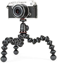 JOBY Vert 3K, L-Bracket for Photos and Videos, Combinable with GorillaPod 3K Kit, Table Tripod for Mirrorless and CSC Cameras, Vlogging Camera, YouTuber and Tik Toker Content Creation , Red