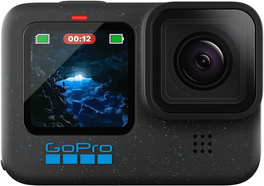 GoPro HERO12 Black READ DESC - Waterproof Action Camera with 5.3K60 Ultra HD Video, 27MP Photos, HDR, 1/1.9" Image Sensor, Live Streaming, Webcam, Stabilization