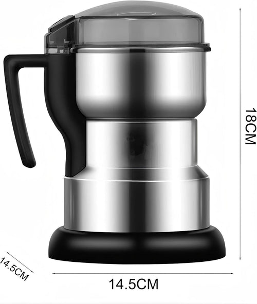 Electric Spice Grinder 400W Stainless Steel Multifunctional â Silver