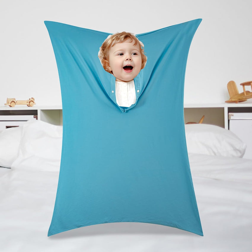 Sensory Body Sock Elastic Full-Body Exercise Suit Deep Pressure Therapy â S 102x70cm