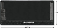 Performance Tool Neoprene Work Mat Chemical Resistant with Ruler â 16 x 35.75in