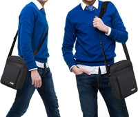 UBAYEE Men's Shoulder Bag Multiple Compartments for iPad Ã¢ÂÂ Fits 10.5 inch