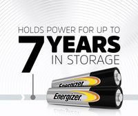 Energizer Alkaline Power - AAA Batteries (24 Pack) - Triple A Battery 1.5V - Up To 50% Longer Lasting - For Everyday Devices - 100% Recyclable Packaging - 7 Year Shelf-Life [Amazon Exclusive]