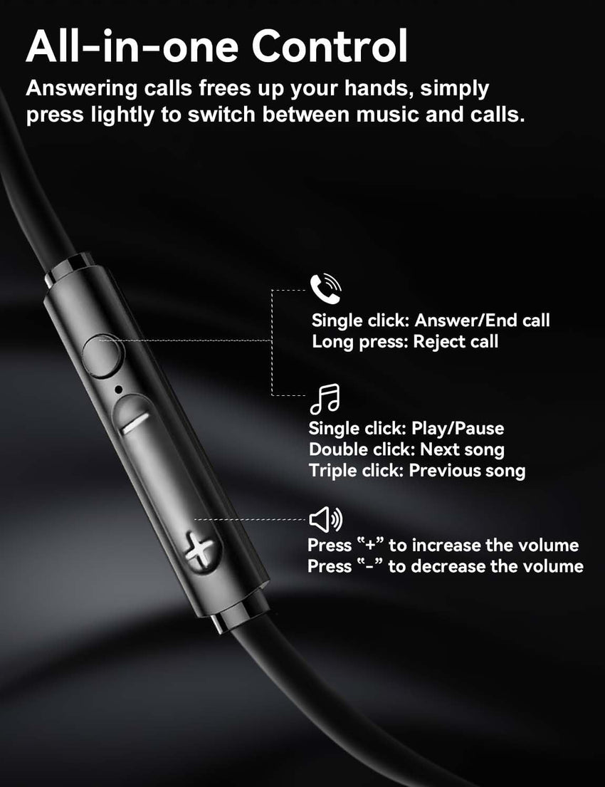 MAS CARNEY USB C Earbuds Wired TH9,Type-C Headphone with Mic,USBC Earphones Compatible with iPhone 15 16 iPad, Samsung Galaxy S25 S24 A53,Google Pixel,Xiaomi Redmi,Huawei Honor,OPPO,Vivo,Pack of 2