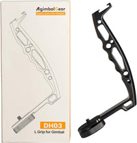 DH03 Handheld Gimbal Grip with Cold Shoe for Mounting Monitors, Microphones, LED Light etc Compatible with DJI Ronin-S, Ronin SC 2, Zhiyun Weebill LAB, Crane 2, Plus, Moza Air Mini Dual Grip