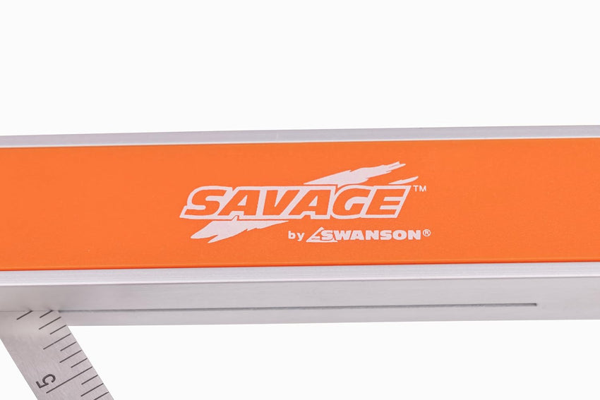 Swanson T-Bevel 9in Savage with Stainless Steel Rule Inches/Metric â Comfort Grip