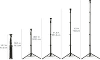 Amazon Basics Extendable Phone Tripod READ DESC & Selfie Stick 162cm/64inch, Black