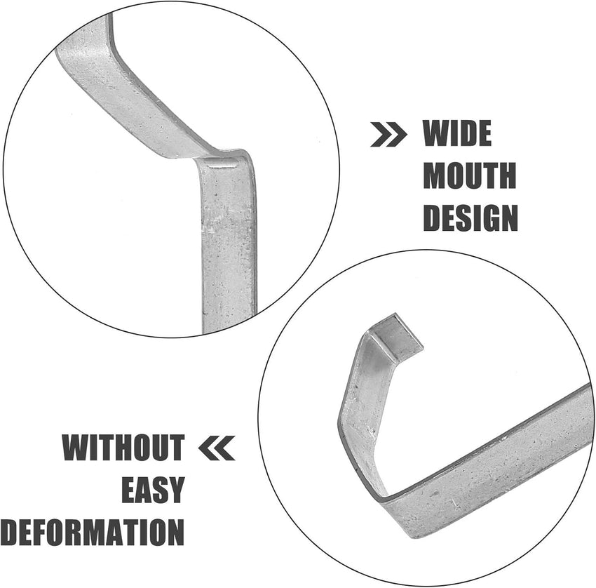 Gutter Bracket 2-Pack Metal Holders for Downspout Extension