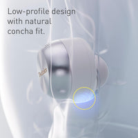 Technics EAH-AZ100E-K Wireless Earbuds with Noise Cancelling, Multipoint Bluetooth, Voice Focus AI, Comfortable In-Ear Headphones, Black