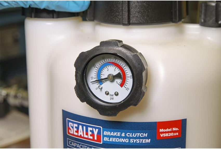 Sealey Vs820 Brake And Clutch Bleeding System USED