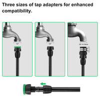 Irrigation System Kit 230ft Automatic Drip System with Tubings and Connectors