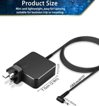 SKOTSLYE 45W Laptop Charger Compatible with ASUS VivoBook E203M E406M E410M X540L X553M X553S X556U X540LA X540UA X556UA X540SA Zenbook UX303U UX305 4.0mm*1.35mm Only Not Fit 5.0mm 3.0mm Type-c