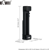 KIWIFOTOS Smartphone Stand with Adjustable Clamp, iPad Holder with 1/4-20â Screw & Cold Sho Tablet Stand Compatiable with iPhone 17 16 15 14 13 12 11 & iPad Air iPad Pro iPad Mini