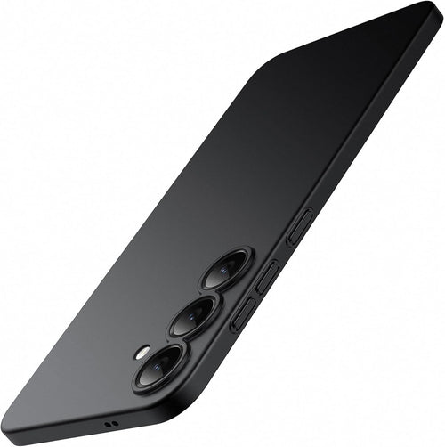 JETech Ultra Slim Case for Samsung Galaxy S25+ / S25 Plus 5G, Camera Lens Full Protection, Lightweight Matte Finish PP Hard Minimalist Cover (Black)