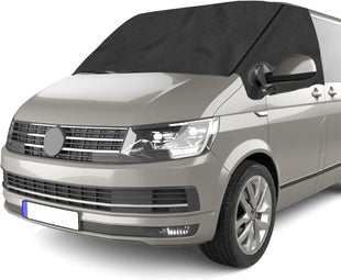 Windscreen Cover Frost Snow Sunshade Screen for VW T6 Van â Black