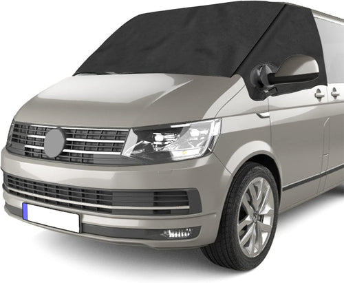 Windscreen Cover Frost Snow Sunshade Screen for VW T6 Van â Black