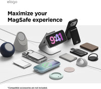 elago Magnetic Silicone Case Compatible with iPhone 17 Pro Case 6.3â - Compatible with MagSafe, Premium Liquid Silicone Material, Protective Cover, Shockproof, Slim Phone (Cobalt Blue)