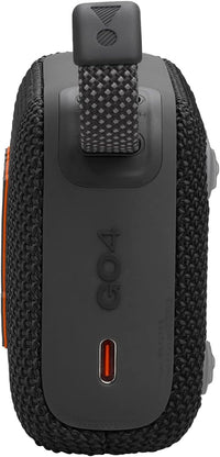 JBL GO 4 Ultra-Portable Bluetooth Speaker with Big JBL Pro Sound and Punchy Bass, PlaytimeBoost, Waterproof Design and 7-Hour Playtime, Black