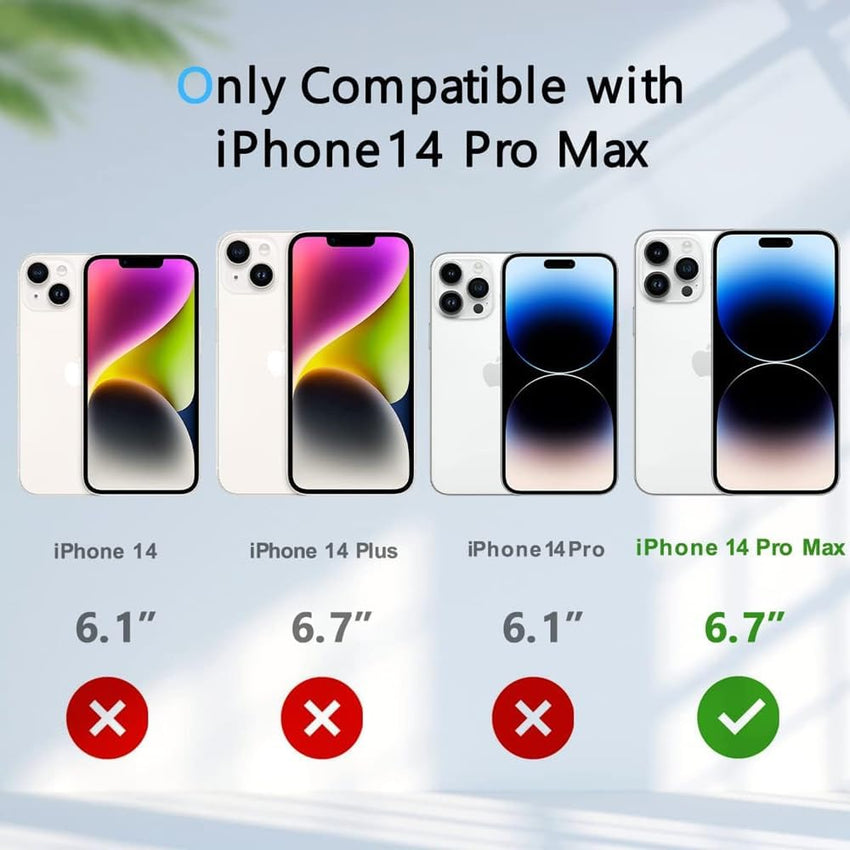 gueche Compatible with iPhone 14 Pro Max Case, Crystal Clear Phone Cover, Anti-Scratch and Shock-Absorption, Stay Original beauty of your phone,Basic Case for iphone 14 Pro Max HÃ¼lle Coque funda