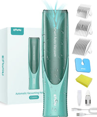 ENSSU Baby Hair Clipper,Vaccum Hair Clippers for Kids/Toddlers,Cordless Baby Hair Cutting Kit with Two Modes,Baby Hair Trimmer Haircut Machine in Large Hairs Storage Space,Rechargeable,Waterproof