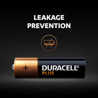 Duracell Plus AA Batteries (12 Pack) - Alkaline 1.5V - Up To 100% Extra Life - Reliability For Everyday Devices - 0% Plastic Packaging - 10 Year Storage - LR6 MN1500