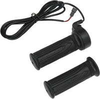 1 Pair Electric Bike Throttle 12V-72V 3 pin connection,20X Full Twist Skid Resistance Electric Bike Accelerator Grips with SM Plug
