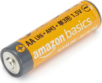 Amazon Basics 20-Pack AA Alkaline Batteries, 1.5 Volt, 10-Year Leak-Free Shelf Life, for Everyday and Household Devices