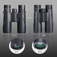 K&F CONCEPT12x32 Compact Binoculars for Kids and Adults, with BAK4 prism, FMC Lens, IP65 Waterproof & Neck Strap for Bird Watching Hunting Travel Camping Stargazing