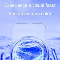 UOYOU 3-in-1 Clear Transparent Case for iPhone 15 Plus with HD Glass Screen Protector and Camera Lens Protector for iPhone 15 Plus
