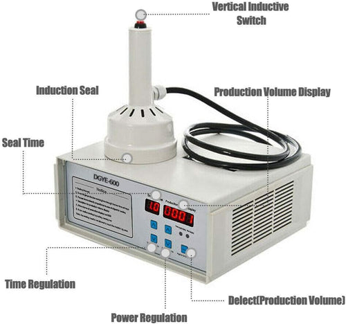 Handheld Heat Sealer Electromagnetic Induction Machine Ã¢ÂÂ 20-100mm